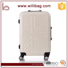 Wholesale ABS+PC Rolling Suitcase Aluminum Luggage